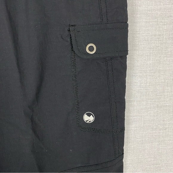 Wind River Black Outdoor Cargo Pants with Straight-Leg Fit - Picture 4 of 13